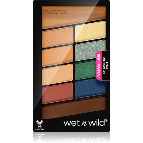 Color Icon paleta de sombras de ojos tono Stop Playing Safe 10 g - Wet n Wild - Modalova