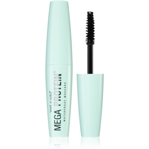 Mega Protein Wimpernverlängernde Volumenmascara wasserfest Farbton Very Black 6 ml - Wet n Wild - Modalova