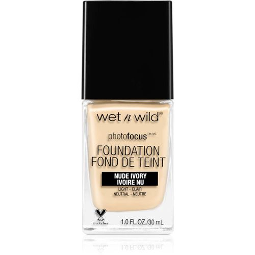 Photo Focus fondotinta liquido opacizzante colore Nude Ivory 30 ml - Wet n Wild - Modalova