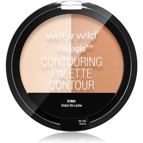 MegaGlo paleta para contorno de rostro tono Dulce De Leche 12 g - Wet n Wild - Modalova