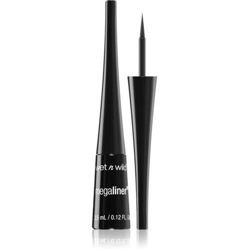 MegaLiner delineador líquido tono Black 3,5 ml - Wet n Wild - Modalova