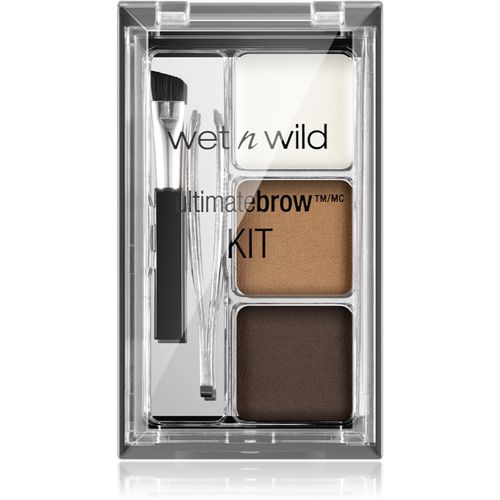 Ultimate Brow kit para unas cejas perfectas tono Ash Brown 2,5 g - Wet n Wild - Modalova