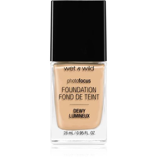 Photo Focus leichtes feuchtigkeitsspendendes Make up zur Verjüngung der Gesichtshaut Farbton Soft Beige 28 ml - Wet n Wild - Modalova