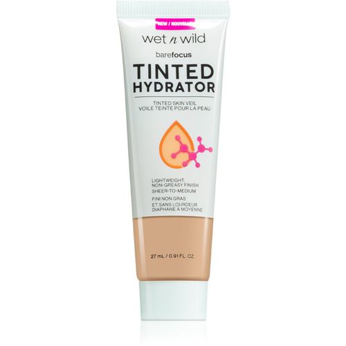 Bare Focus Tinted Hydrator fluido con color para unificar el tono de la piel tono Medium Tan 27 ml - Wet n Wild - Modalova