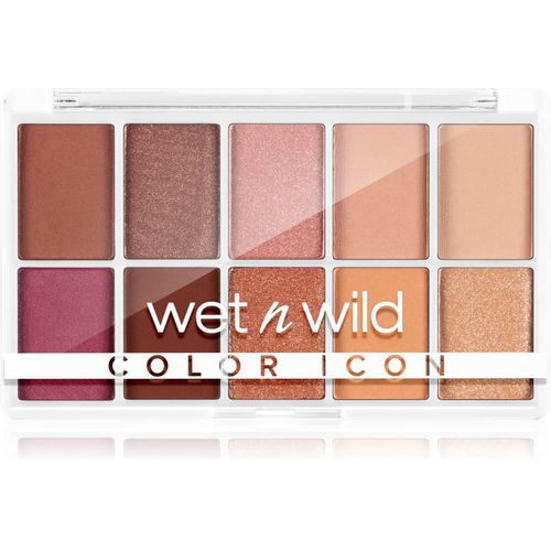 Color Icon 10-Pan paleta de sombras de ojos tono Heart & Sol 12 g - Wet n Wild - Modalova