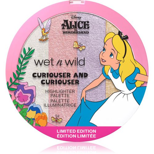 Alice in Wonderland Curiouser And Curiouser Highlighter-Palette 10 g - Wet n Wild - Modalova