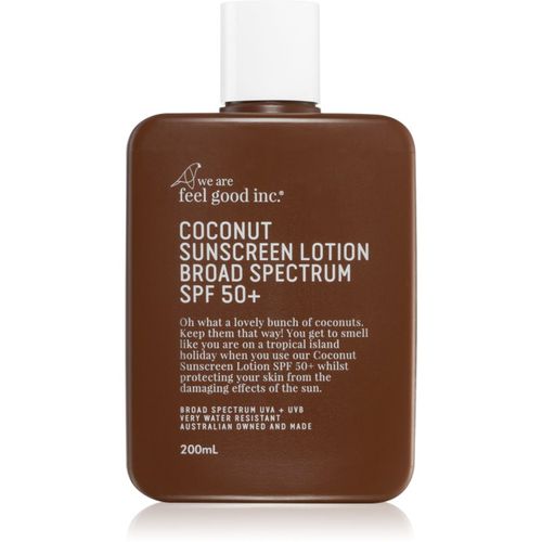 Coconut Sonnencreme SPF 50+ 200 ml - We Are Feel Good Inc. - Modalova