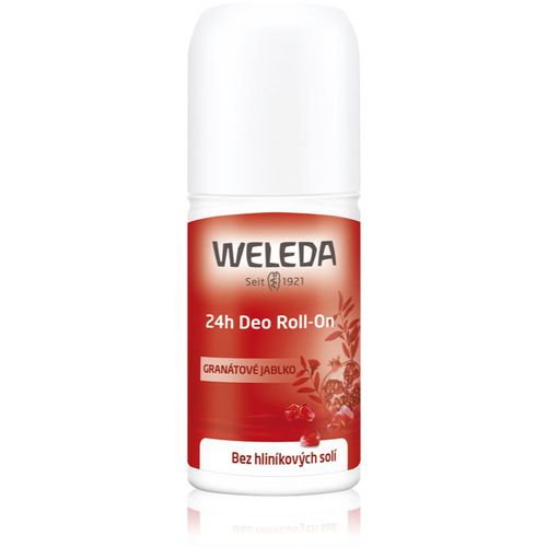 Pomegranate desodorante roll-on sin sales de aluminio 24h 50 ml - Weleda - Modalova