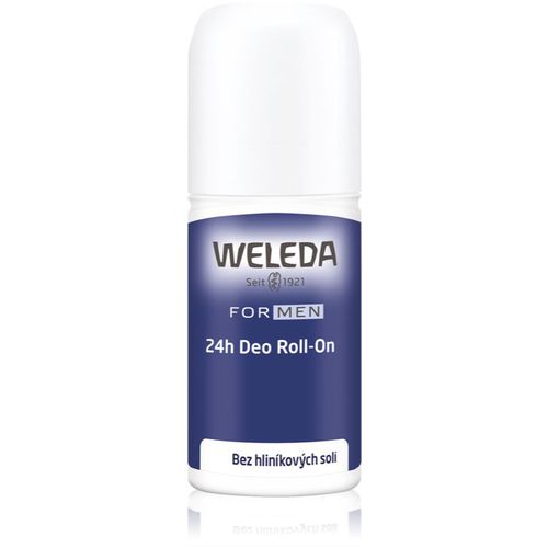 Men desodorante roll-on sin sales de aluminio 24h 50 ml - Weleda - Modalova