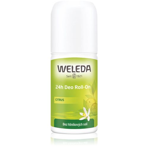 Citrus desodorante roll-on sin sales de aluminio 50 ml - Weleda - Modalova