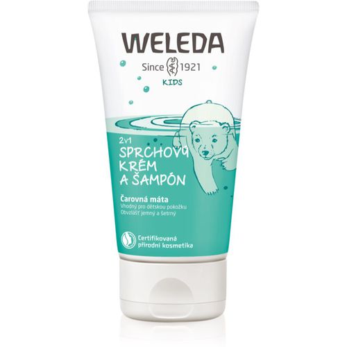 Kids Magic Mint crema de ducha y champú para niños 2 en 1 150 ml - Weleda - Modalova