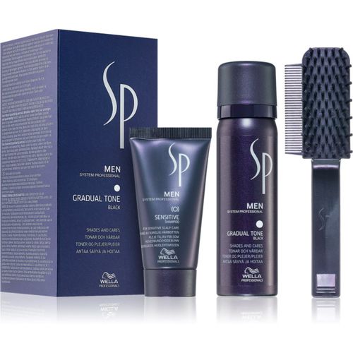 SP Men Sensitive confezione regalo Black (per capelli grigi) per uomo - Wella Professionals - Modalova