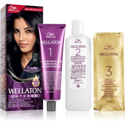 Ton Intense tinta permanente per capelli con olio di argan colore 2/0 Black 1 pz - Wella - Modalova