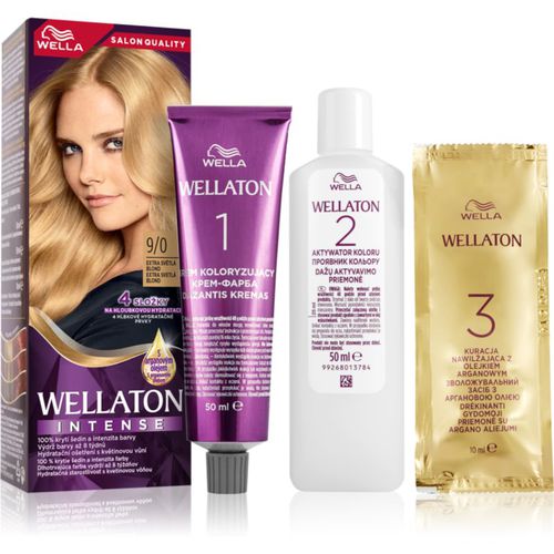 Ton Intense Permanent-Haarfarbe mit Arganöl Farbton 9/0 Very Light Blonde 1 St - Wella - Modalova