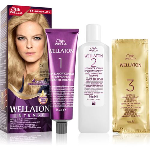 Ton Intense tinta permanente per capelli con olio di argan colore 9/1 Special Light Ash Blonde 1 pz - Wella - Modalova