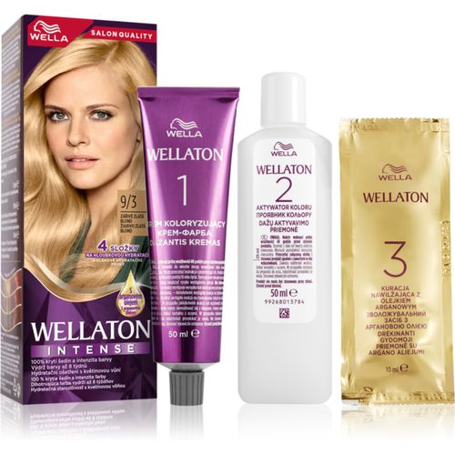 Ton Intense tinta permanente per capelli con olio di argan colore 9/3 Gold Blonde 1 pz - Wella - Modalova