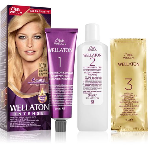 Ton Intense tinta permanente per capelli con olio di argan colore 10/0 Lightest Blonde 1 pz - Wella - Modalova