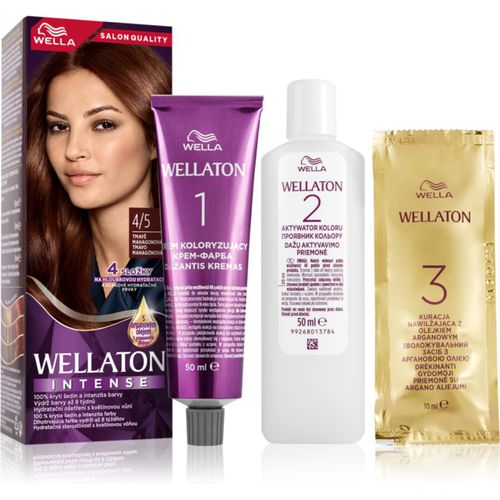 Ton Intense tinta permanente per capelli con olio di argan colore 4/5 Addictive Mahogany 1 pz - Wella - Modalova