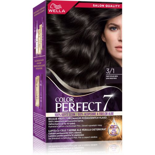 Color Perfect Haarfarbe Farbton 3/1 Dark Ash Brown 1 St - Wella - Modalova