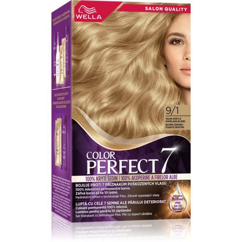 Color Perfect tinte de pelo tono 9/1 Very Light Ash Blond 1 ud - Wella - Modalova