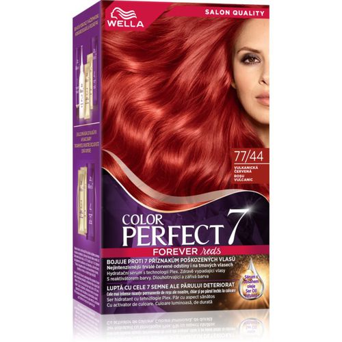 Color Perfect tinte de pelo tono 77/44 Volcano Red 1 ud - Wella - Modalova