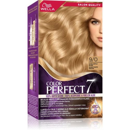 Color Perfect Haarfarbe Farbton 9/0 Extra Light Blonde 1 St - Wella - Modalova