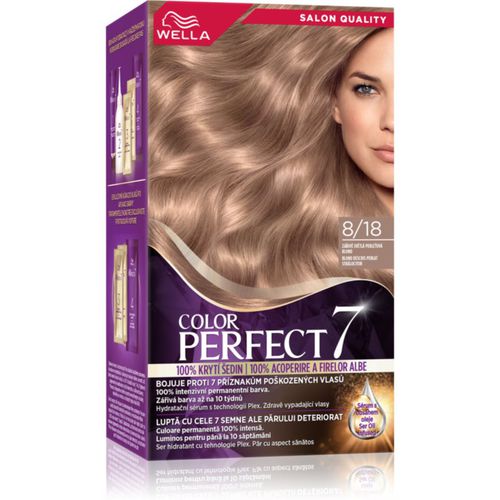 Color Perfect Intense tinta per capelli colore 8/18 Glow Light Pearl Blond 1 pz - Wella - Modalova