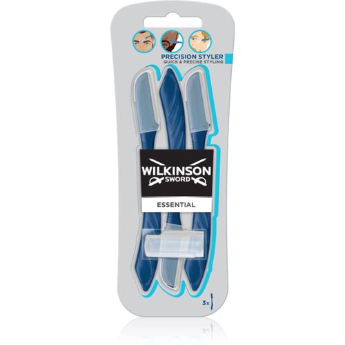 Essential Precision Styler maquinilla de afeitar de cejas para hombre 3 ud - Wilkinson Sword - Modalova