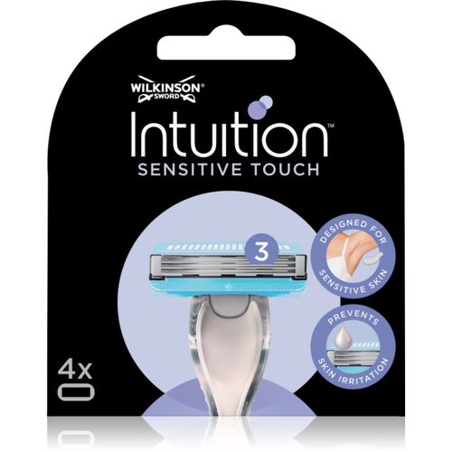 Intuition Sensitive Touch cabezal de recambio 4 ud - Wilkinson Sword - Modalova