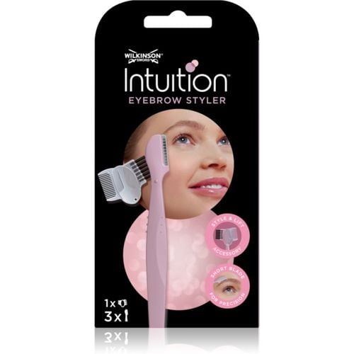 Intuition Eyebrow Styler maquinilla de afeitar femenina de cejas 3 ud - Wilkinson Sword - Modalova