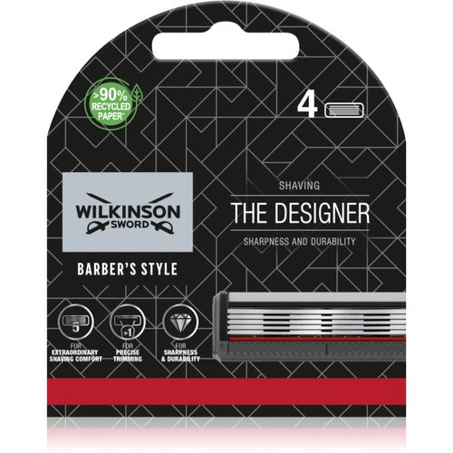 Barbers Style The Architect lame di ricambio 4 pz - Wilkinson Sword - Modalova