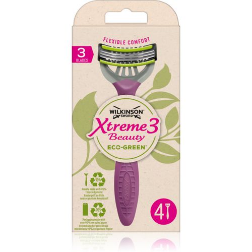 Xtreme 3 Beauty Eco Green Einweg-Rasierer 4 St - Wilkinson Sword - Modalova