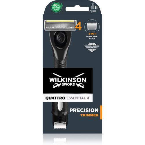 Quattro Precision Trimmer maquinilla de afeitar + láminas de recambio 1 ud - Wilkinson Sword - Modalova