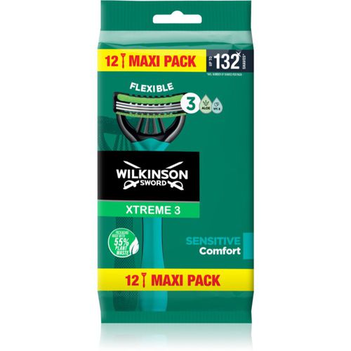 Xtreme 3 Sensitive Comfort rasoi monouso per uomo 12 pz - Wilkinson Sword - Modalova