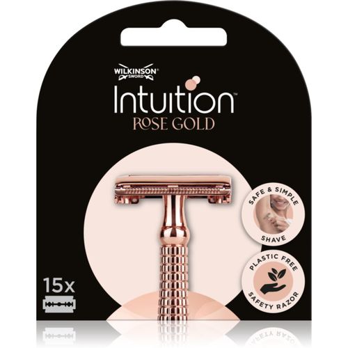 Intuition Rose Gold Blades lame di ricambio 15 pz - Wilkinson Sword - Modalova