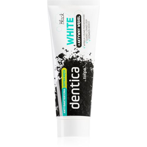 Dentica Black White dentifricio sbiancante con carbone attivo 75 ml - Tołpa - Modalova