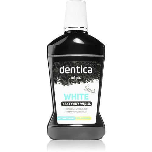 Dentica Black White bleichendes Mundwasser mit Aktivkohle 500 ml - Tołpa - Modalova
