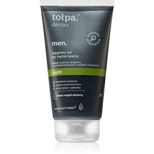 Dermo Men Pure gel limpiador para rostro con carbón activo 150 ml - Tołpa - Modalova