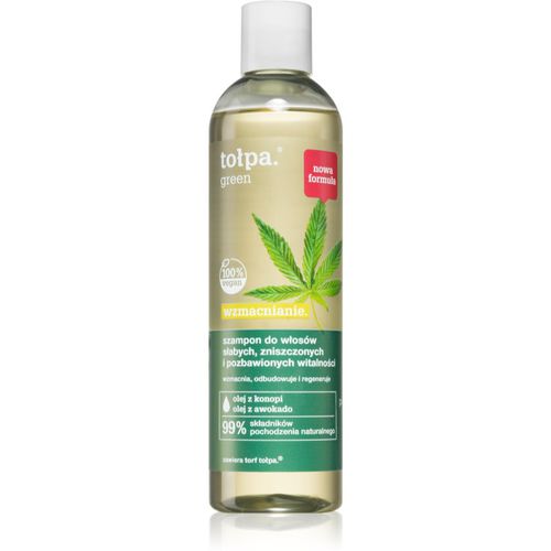 Green Strengthening Shampoo für geschwächtes und beschädigtes Haar 300 ml - Tołpa - Modalova