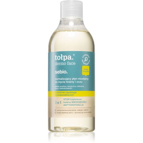 Dermo Face Sebio agua micelar 3 en 1 para pieles con imperfecciones 400 ml - Tołpa - Modalova