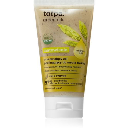 Green Oils exfoliante facial limpiador 150 ml - Tołpa - Modalova