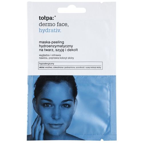 Dermo Face Hydrativ mascarilla exfoliante enzimática con efecto humectante 2 x 6 ml - Tołpa - Modalova