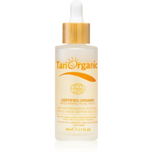 The Skincare Tan aceite autobronceador para el rostro tono Light Bronze 50 ml - TanOrganic - Modalova