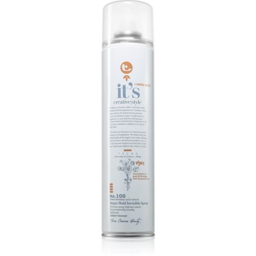 It's Creative Style Super Hold Invisible Spray lacca per capelli fissante forte 400 ml - Tecna - Modalova