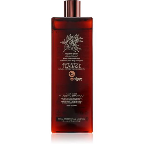 Teabase Vitalizing Shampoo champú para el cabello fino, frágil y debilitado 500 ml - Tecna - Modalova