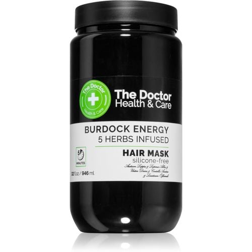 Burdock Energy 5 Herbs Infused mascarilla fortalecedora para cabello 946 ml - The Doctor - Modalova