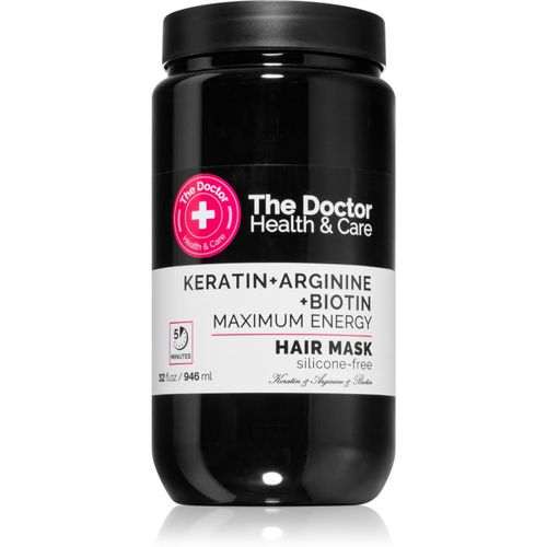 Keratin + Arginine + Biotin Maximum Energy Keratinmaske für das Haar 946 ml - The Doctor - Modalova