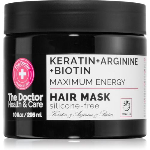 Keratin + Arginine + Biotin Maximum Energy Keratinmaske für das Haar 295 ml - The Doctor - Modalova