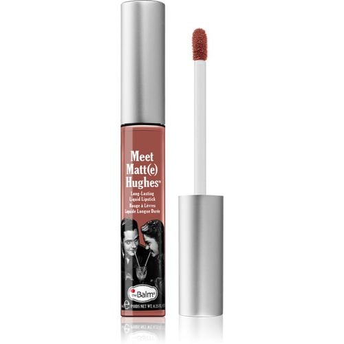 Meet Matt(e) Hughes Long Lasting Liquid Lipstick barra de labios líquida de larga duración tono Committed 7.4 ml - theBalm - Modalova