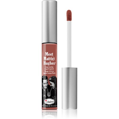 Meet Matt(e) Hughes Long Lasting Liquid Lipstick rossetto liquido lunga tenuta colore Committed 7.4 ml - theBalm - Modalova